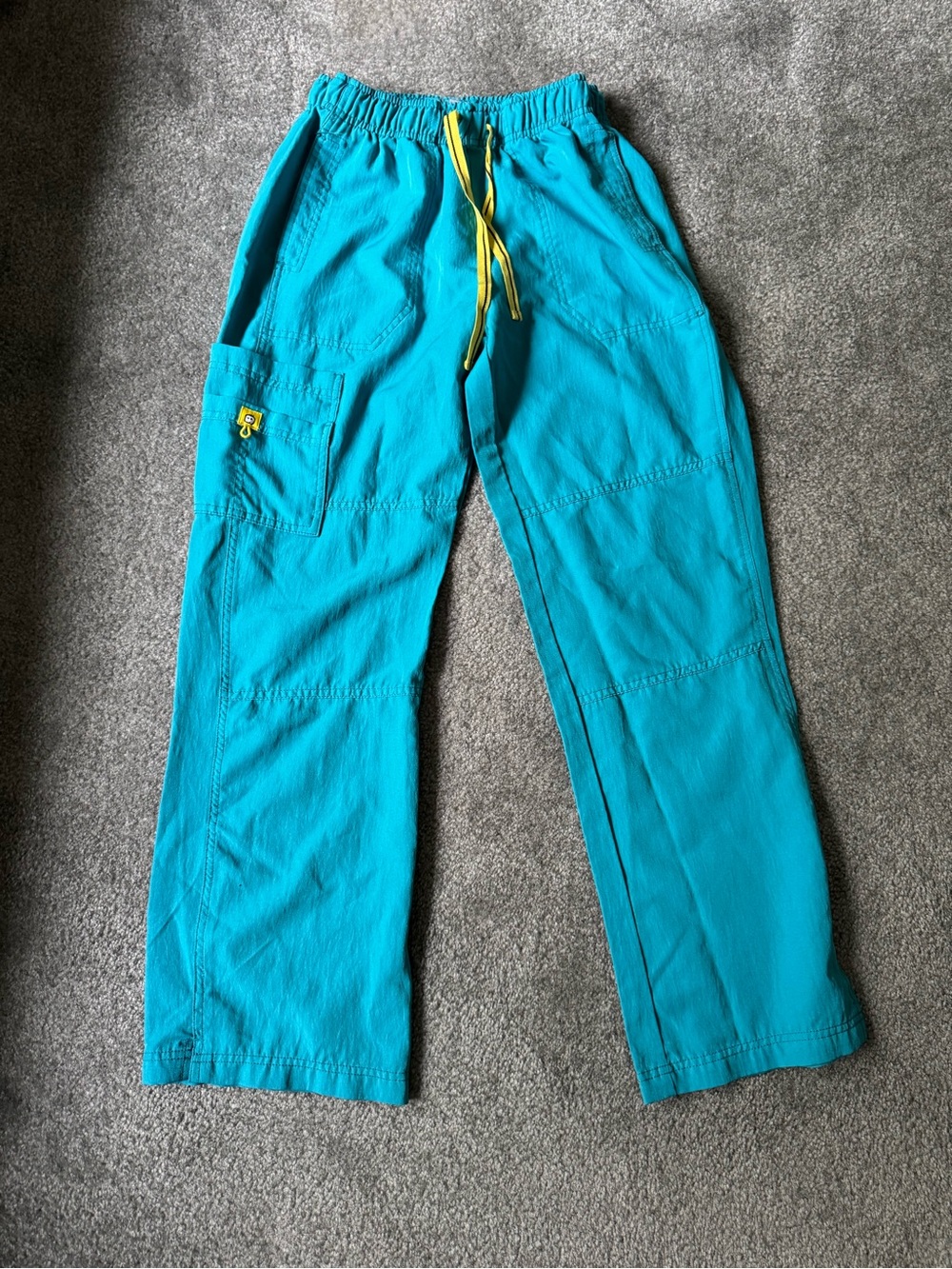 Teal size medium scrub pants
